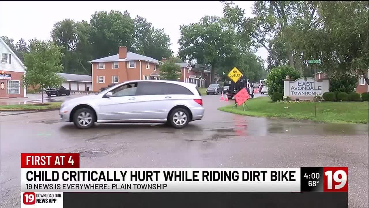 11-year-old riding e-bike struck by truck, critically injured in Canton ...