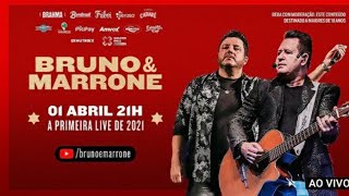 LIVE BRUNO E MARRONE - A PRIMEIRA LIVE DE 2021 - HOJE 01/04 I AO VIVO