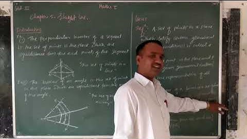 Straight line : lecture 1 by Atul Limgude sir