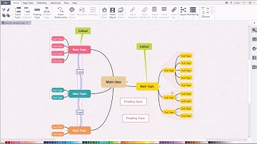 EdrawMind (formerly MindMaster) Tutorial - How to Effectively Select Mind Map Topics by Types