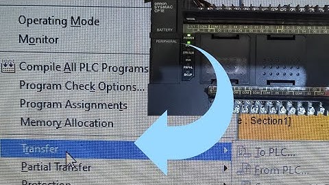 Cara Upload dan Download Program PLC Omron CP1E