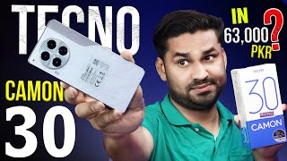 Tecno Camon 30 Detailed Unboxing & Review - 100MP OIS + Asli Sach ‼️