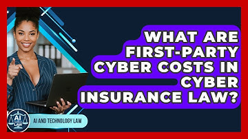 What Are First-Party Cyber Costs In Cyber Insurance Law? - AI and Technology Law