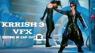 Krrish 3 VFX editing in capcut in hindi | Mobile VFX editing tutorial | Krrish 3 Editing | Capcut |