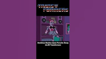 Bestimus Muchos หุ่นรถ Porsche สีชมพู ประวัติ Transformers #transformersone