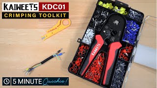 Kaiweets KDC01 Crimping Tool kit ⭐ 5 Minutes Quickie!