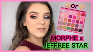 FALL MAKEUP TUTORIAL USING THE NEW MORPHE x JEFFREE STAR PALETTE  ||  TUTORIAL AND REVIEW