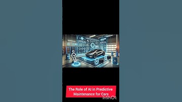 The Role of AI in Predictive Maintenance for Cars #shorts #short #shortsfeed #tech #automobile #yt