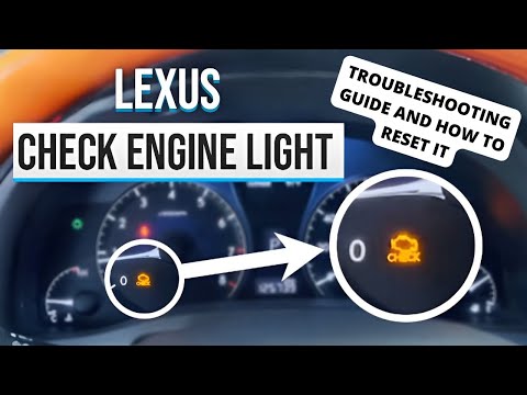 Lexus Check Engine Light Troubleshooting guide and How To Reset it