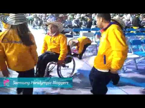 Samsung Blogger - Colombian dance in the stadium 46, Paralympics 2012