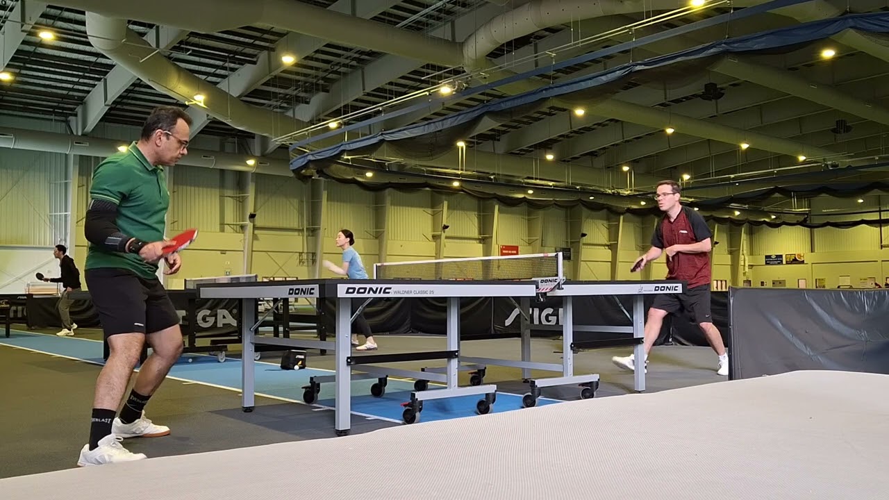 Table Tennis Across The Ocean