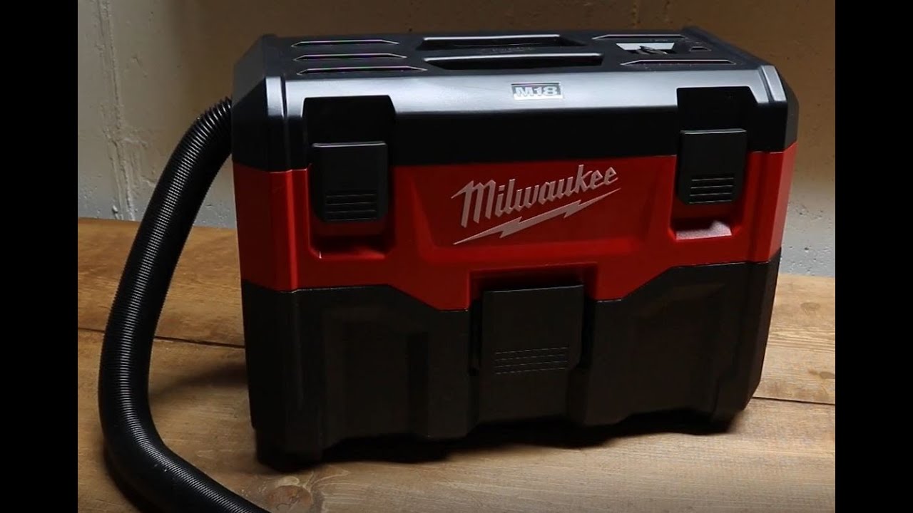 Milwaukee M18 2Gallon Wet/Dry Vacuum YouTube