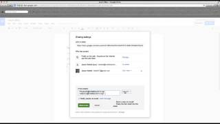 Sharing an Assignment through Google Drive