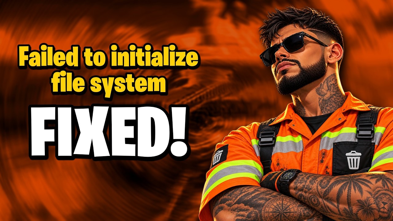 How to Fix FiveM R* SC SDK Error 1002 "Failed to initialize file system ...