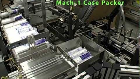 Brenton Case Packer: Sideloads Knock-Down Cases for Sleeved Bags & Cups