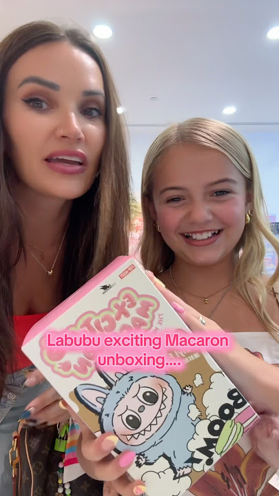 LABUBU UNBOXING! Will she get the secret?? 😱😱 #labubu #shorts #unboxing