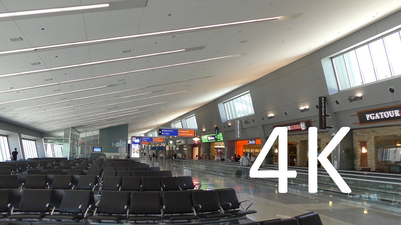 A 4K Tour of Las Vegas's McCarran International Airport (LAS)