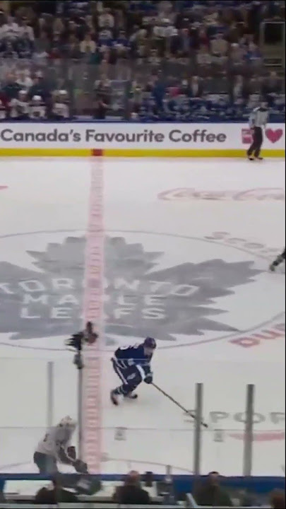 Mitch Marner Hit Sends Mathieu Oliver To The Ice