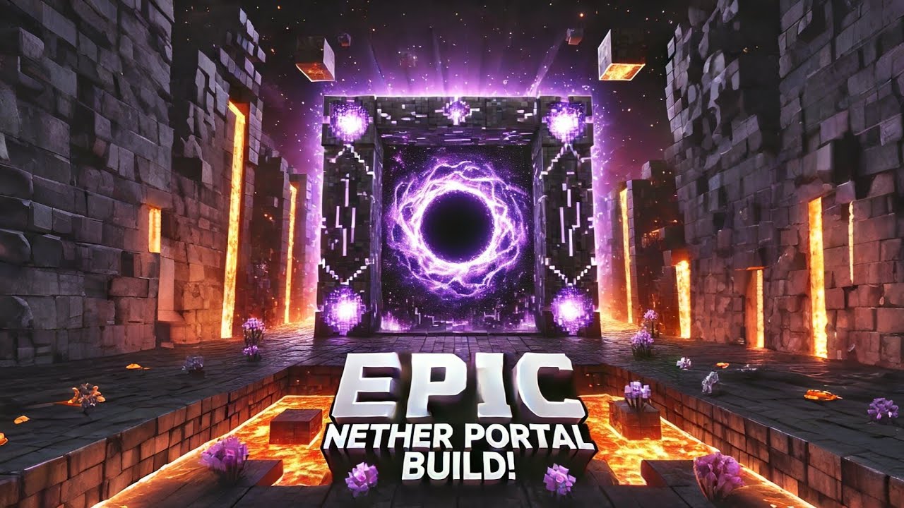 I built a Nether Portal || Minecraft Survival Series || Part - 11 - YouTube