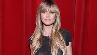 Heidi Klum Surprises With Necklace Studded With More Than 1,000 Diamonds While Walking In New York