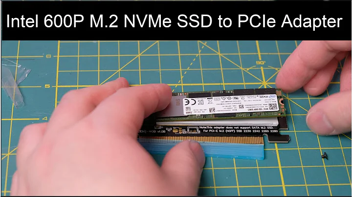 NVMe-Adapter für Desktop-Upgrade