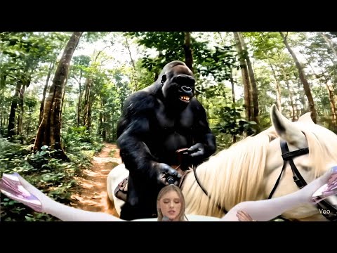Gorilla Survival Vlog: Hunting Deer Deep in the Jungle #vlog #