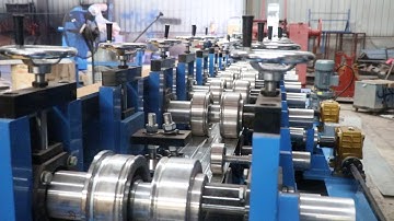 Warehouse Racking Roller Former machine for OMEGA Beam