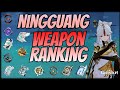 Ningguang Weapon Ranking | Genshin Impact 1.3