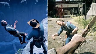 RDR2 Mod - Authentic Euphoria Motions | Satisfying Ragdoll Physics