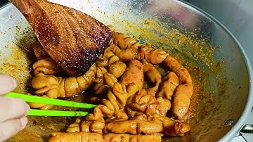 Ruột Heo Khìa Nước Dừa Lên Màu Đẹp Tự Nhiên