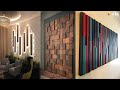 Modern Wooden Wall Decorating Design Ideas | Wood Wall Panel Design | Living Room Wood Wall Decor