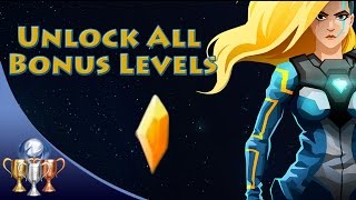 Velocity 2x - Unlock All 25 Bonus Levels - Bonus Onus Trophy  (Collectible Locations)