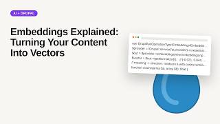 Details Embeddings Explained: Turning Your Content Into Vectors - AI + Drupal Series Guide