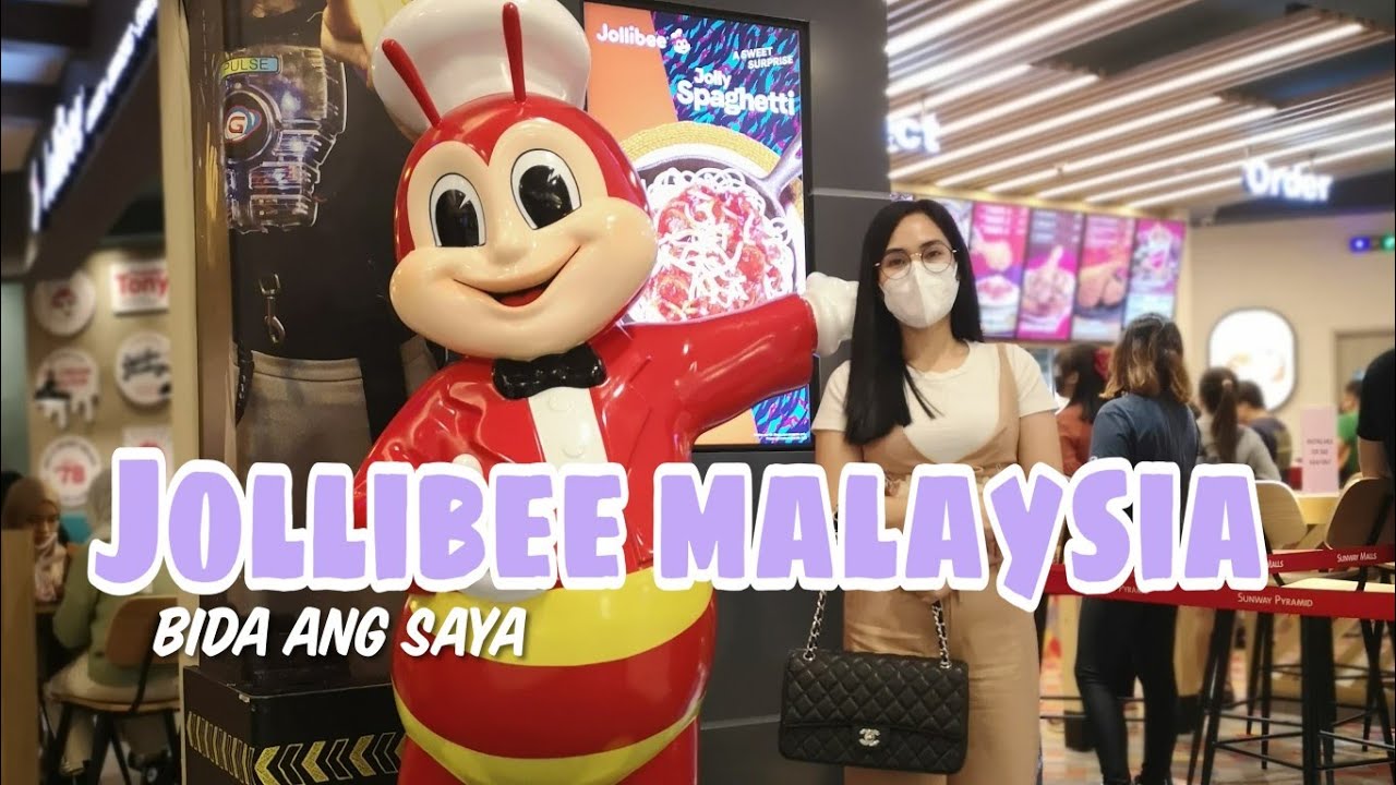 ROADTRIP FROM PENANG TO KL: First time in Jollibee Sunway Pyramid | first outlet in West Malaysia