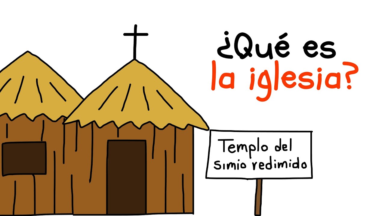 La iglesia explicada con plátanos🍌