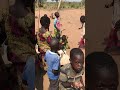 Лагерь беженцев на Севере Уганды. Голод, дети. Refugee camp in Northern Uganda. Hunger, children.