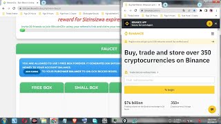 How To Earn 200 Bitcoin Faucet Money Daily At BITCOINCLIX And Withdraw At Blockchain Binance Wallet screenshot 5