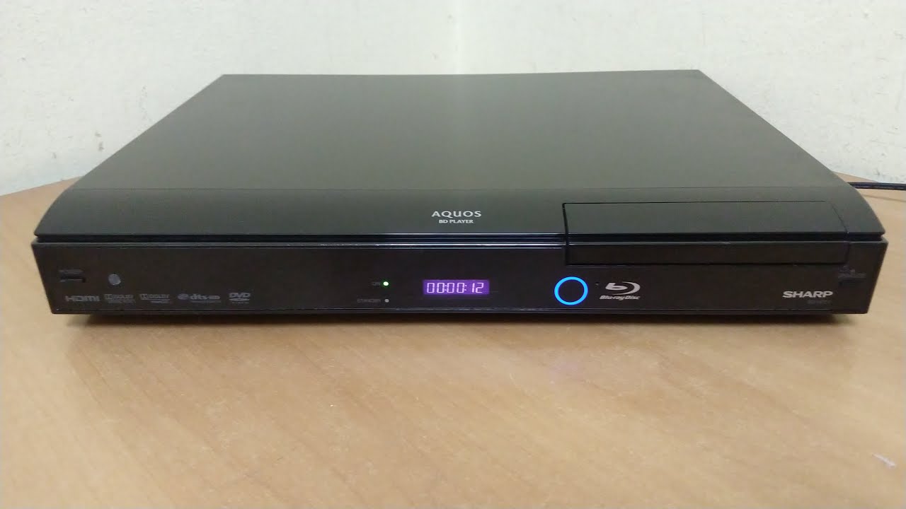 Blu-ray Player Functionality Test - Sharp Aquos BD-HP21U - YouTube
