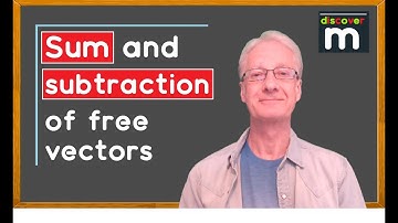 Sum and subtraction of free vectors