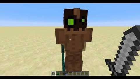 Armor Stand Robot in Minecraft ! #2 smart mining and follow !