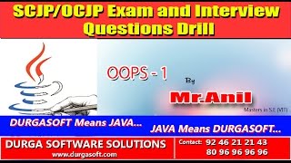 SCJP OCJP exam and Interview Questions Drill  OOPS -1