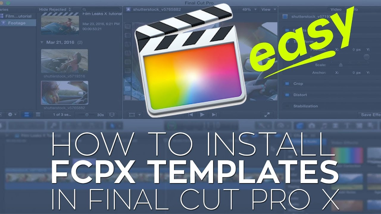 youtube free s curve plugin final cut pro