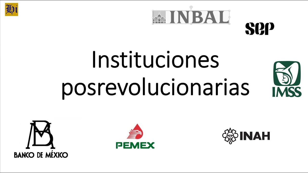 Instituciones posrevolucionarias en México: ejemplos, f… — Transcript