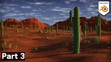 Part 3: Stylized Desert Environment 🏜️ (Blender Tutorial)