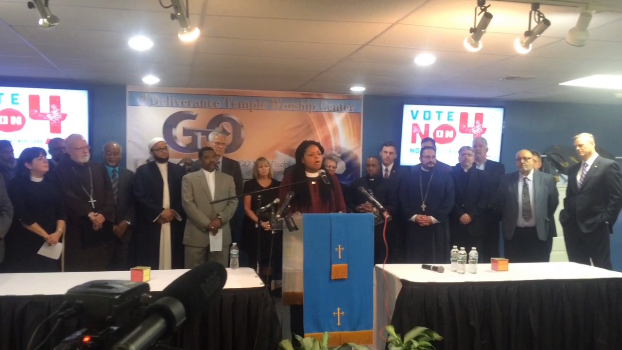 WATCH: Religious Leaders Rally Against Marijuana Legalization