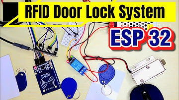 How to make RFID Door lock System using ESP32