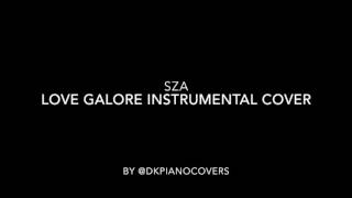 Miniatura del video "Sza "Love Galore" Instrumental by @dkpianocovers"