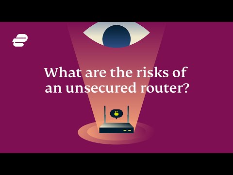 What is the risk of unsecured Wi-Fi?