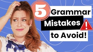 Top 5 Grammar Mistakes English Learners Make (And How to Fix Them!) - A1/A2