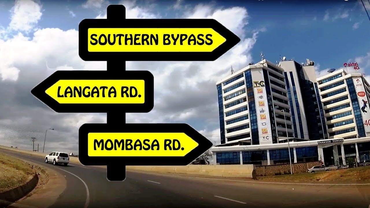 Dash Cam Mombasa Road to Langata Road Bomas of Kenya via Nairobi